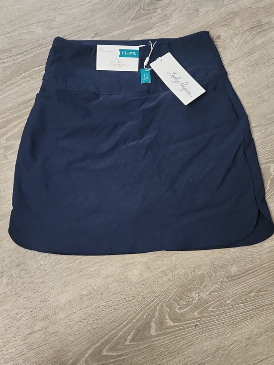Lady Hagen Pants - Lady Hagen Dark Navy 17" Tummy Control Performance Skort Size XS New With Tags